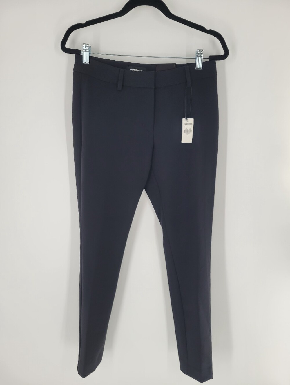 Express Women's Skinny Mid Rise Pants in Black Size 6 New